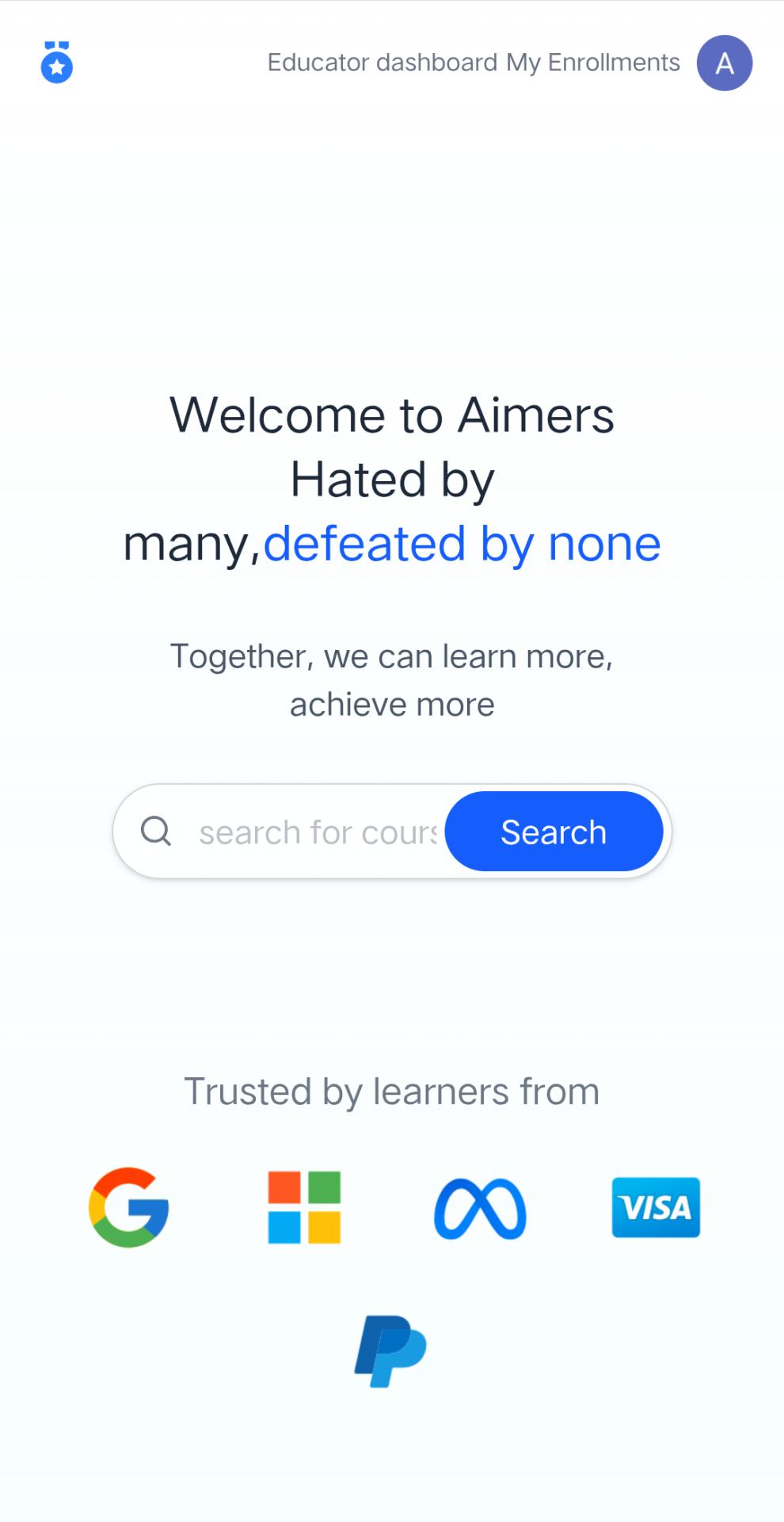 Aimers Project Screenshot